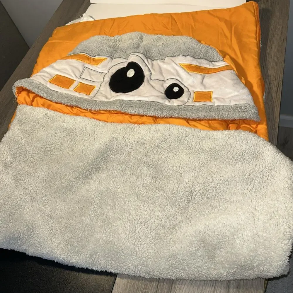 Star Wars BB8 Hooded Sherpa Slumber/Sleeping Bag Lucas Films‎